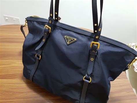 prada blue nylon